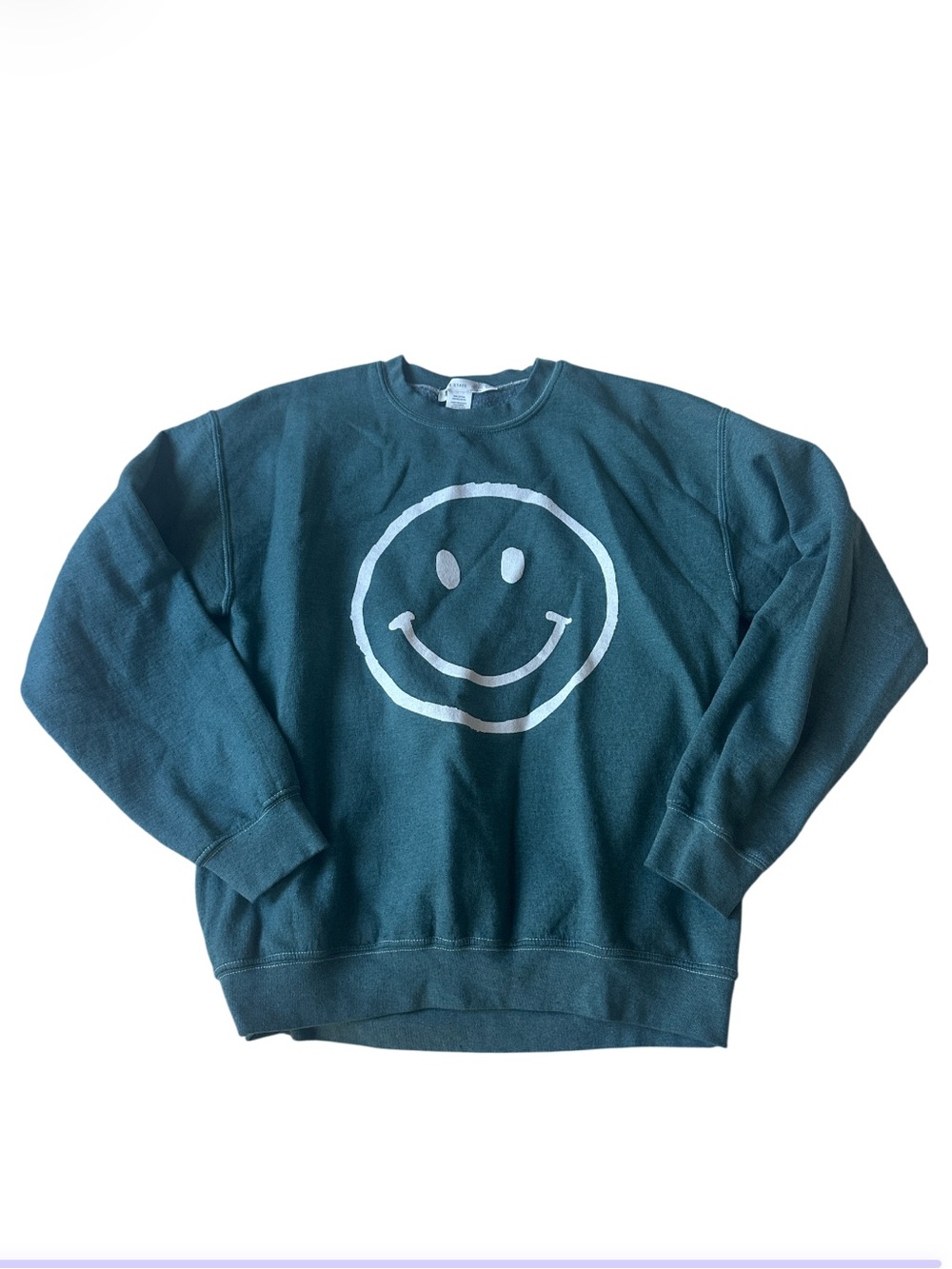 Altar’d State Oversized Smiley Face Crewneck